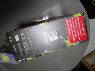 Caja Nintendo Switch OLED Splatoon 3 Edición