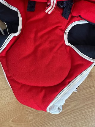 Mochila Portabebés Jane Roja y Azul