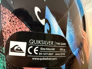 Casco Esquí Quiksilver Talla 54cm Niño