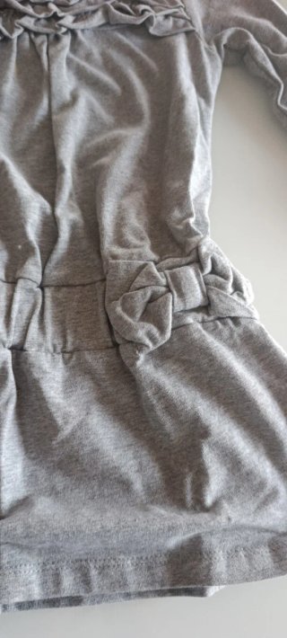 Vestito autunnale grigio Primigi 4 anni 104 cm