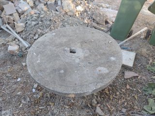 Mesa de piedra para jardín
