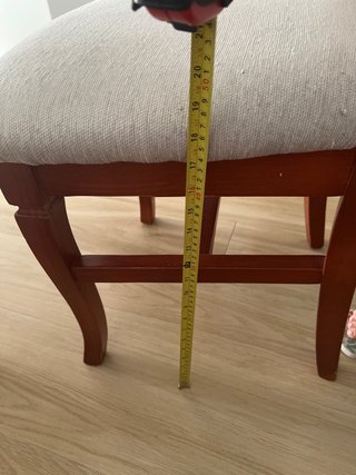 Mesa Comedor Madera + 6 Sillas + Cristal