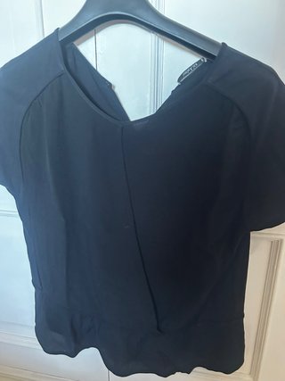 Camisa bimba lola negra manga corta