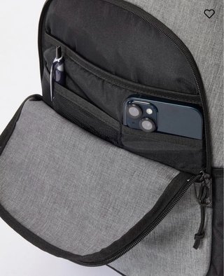 Mochila Rip Curl Gris y Negra