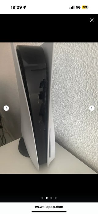 Mando PS5 Sony DualSense Blanco y Negro 1 tera