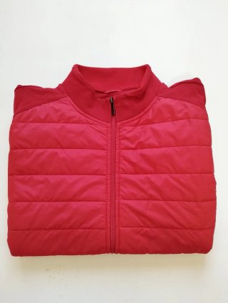 Chaqueta Zara Híbrida Roja Ligera