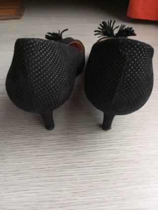 Zapatos de tacón negros mujer talla 41-42