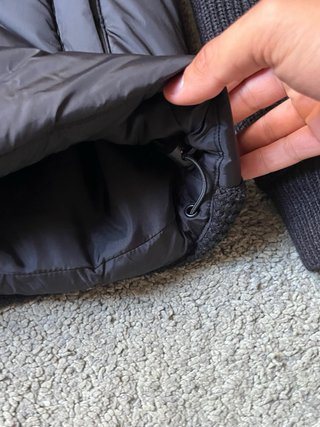 Casaco Puffer Preto