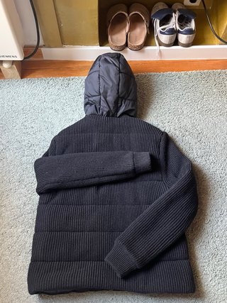 Casaco Puffer Preto