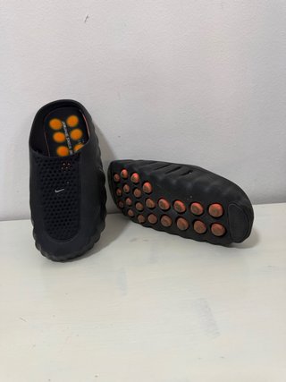 Nike Mind Zapatos Mules Negro Naranja