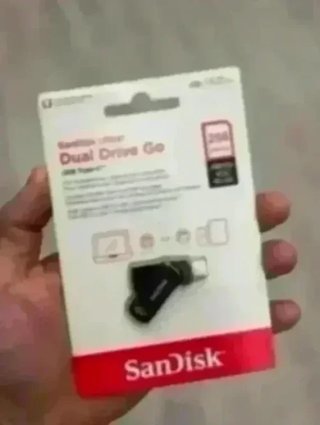 2 SanDisk Ultra Dual Drive Go USB Type-C 256GB