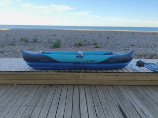 Kayak hinchable Crivit biplaza