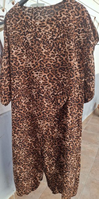 Vestido Túnica Estampado Leopardo. Ver descripción