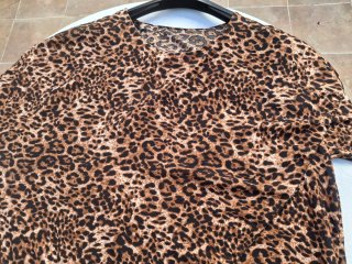 Vestido Túnica Estampado Leopardo. Ver descripción