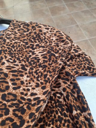 Vestido Túnica Estampado Leopardo. Ver descripción