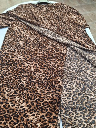 Vestido Túnica Estampado Leopardo. Ver descripción