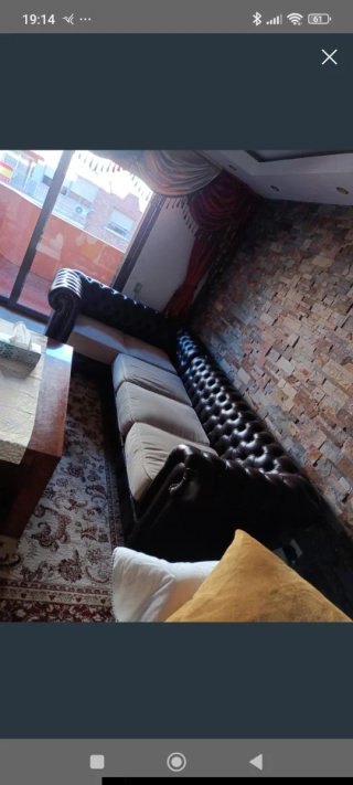 Sofá de cuero