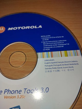 CD Motorola Mobile Phone Tools versione 3.20c