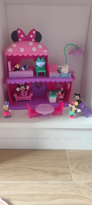 Casa de muñecas Minnie Mouse/accesorios y figuras