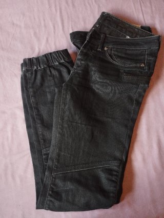 Pantalón G-Star RAW Negro Cremalleras