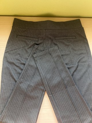 Pantalón vestir gris t.40 elástico