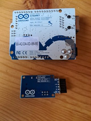 Arduino Ethernet R3 + USB2Serial