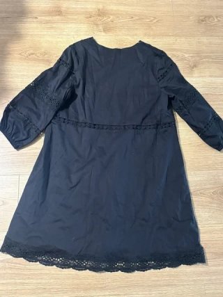 Vestido negro Amitie mujer