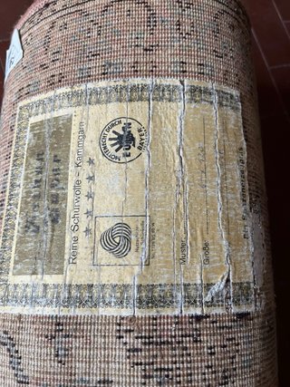 2 Tappeti Lana Beige/Marrone 120x60 nuovo