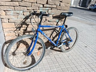 Bicicleta Orbea Aluminio Azul Rueda 26 "