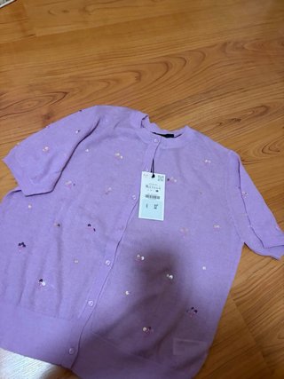 Rebeca Lana Zara Manga Corta XL Pedrería