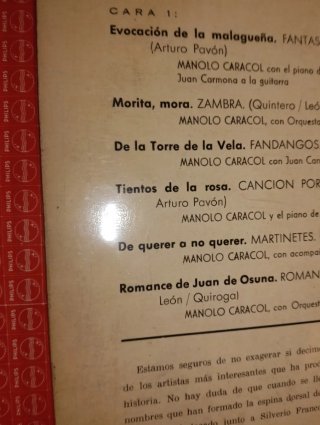 Joya Flamenco 60's  Manolo Caracol