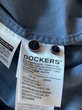 Camisa Dockers Supreme Flex Talla M