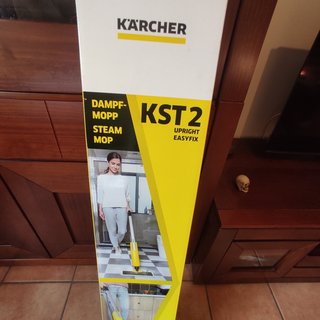 Mopa vapor Karcher KST2 prácticamene nueva