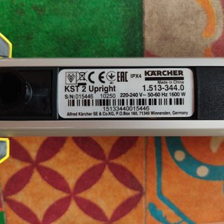 Mopa vapor Karcher KST2 prácticamene nueva