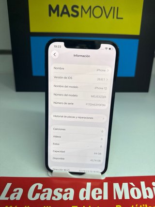 iPhone 12 64GB Nero come nuovo
