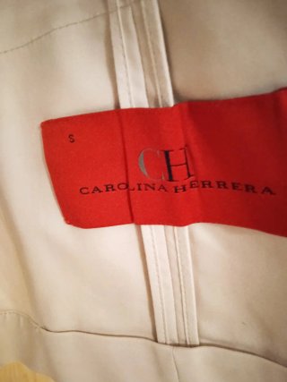 Chaqueta Carolina Herrera Beige Talla S