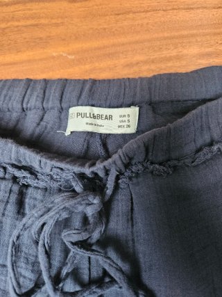 Pantalón fluido algodón talla única
