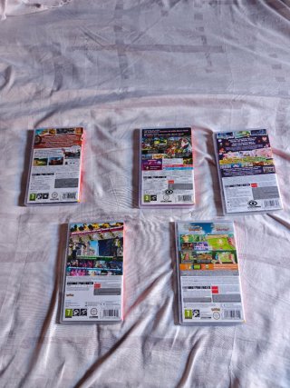 Lote 5 juegos Nintendo Switch