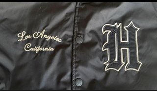 Chaqueta Hollister Negra y Blanca