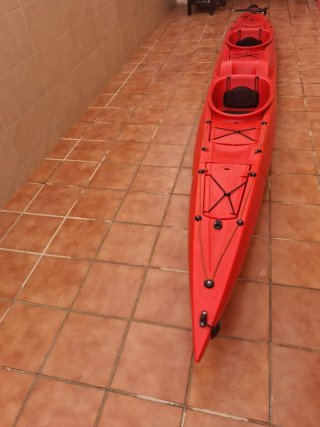 Kayak Doble Rojo Natseq Desmontable