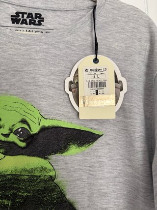 Camiseta Star Wars Grogu Easy Wear Talla L