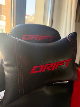 Silla Gaming Drift Negra y Roja