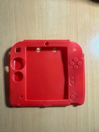 Nintendo 2DS Negra/Azul con funda y cargador