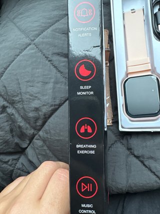 Smartwatch Rosa. Dos correas. A estrenar