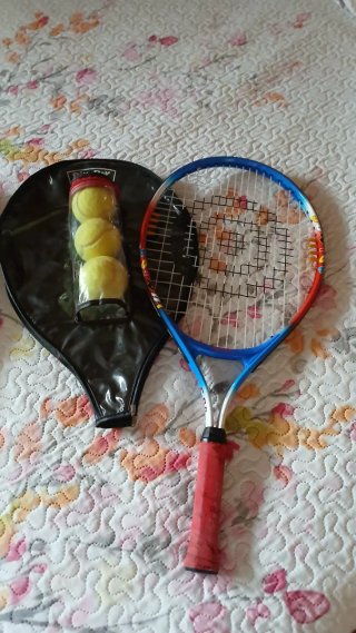 Raqueta Tenis Infantil + Bolas