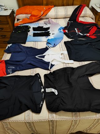 Lote Ropa Ciclismo Hombre