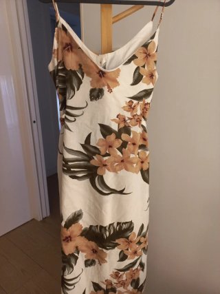 Vestido de tirantes estampado floral