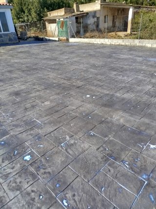 Hormigón impreso
