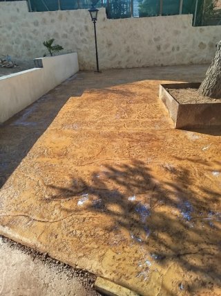 Hormigón impreso