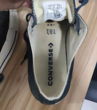 Converse Plataforma Negras Talla 39